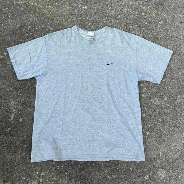 NIKE ナイキ Tシャツ　OLD NIKE ユルダボ　旧タグ　グレーカラー