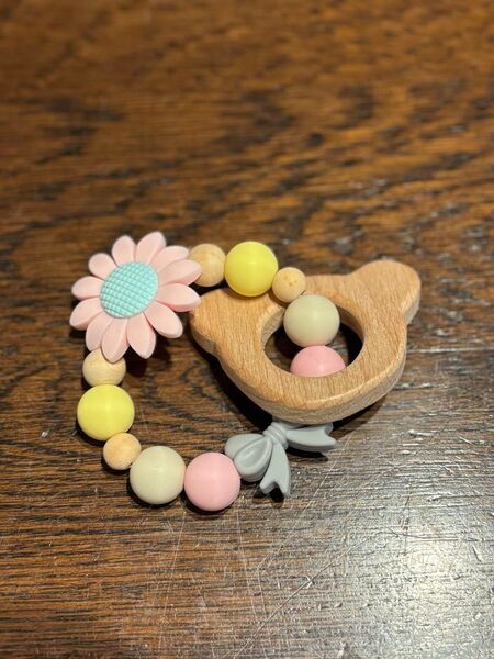 ハンドメイド 歯固め おしゃぶり 赤ちゃん ベビー キッズ 未使用 新品