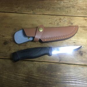 ★　モーラナイフ　コンパニオン　Morakniv Companion Heavy Duty　用　レザーシース　　レザーケース　※　新品　未使用