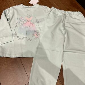 パジャマ 上下セット 子供 こども服 ルームウエア 長袖Tシャツ 上下 NIGHT WEAR