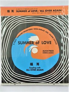 cd42921【CD】SUMMER Of Love／ALL OVER AGAIN/福耳（杏子、山崎まさよし、スガシカオ、COIL、元ちとせ）/CD/未使用品