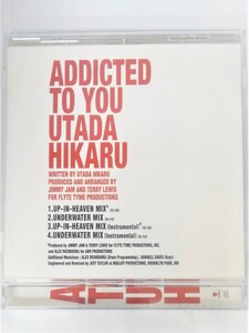 cd42524【CD】ADDICTED TO YOU/宇多田ヒカル/中古CD