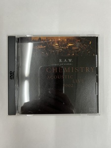 【送料無料】dw00435◆R.A.W～respect and wisdom～CHEMISTRY ACOUSTIC LIVE 2002/CHEMISTRY/レンタルUP中古品【DVD】