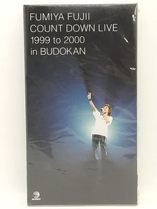 [ бесплатная доставка ]sp00852*FUMIYA FUJII COUNT DOWN LIVE 1999 to 2000 in BUDOKAN/ Fujii Fumiya /VHS/ не использовался товар 