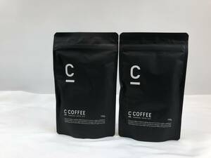 ☆シーコーヒー チャコールコーヒーダイエット 100g× 2袋 Cコーヒー C Coffee ダイエットコーヒー　未開封品 ♯203417-63