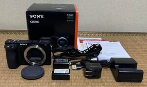 [ new goods class * original box attaching * photographing sheets number 771 sheets ]SONY α6500 ILCE-6500 mirrorless single-lens camera body E mount Sony 