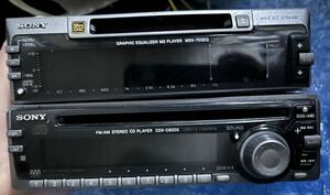 SONY Sony CDX-C6000 MDX-700EQ set junk treatment 