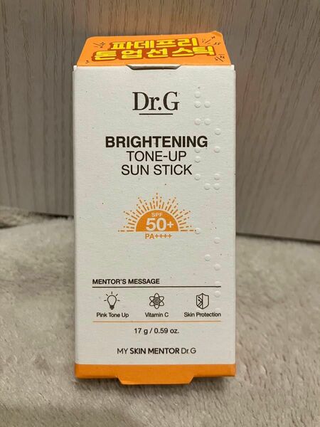 新品未使用ドクタージー Dr.GブライトニングトーンアップサンスティックBRIGHTENING TONE-UP SUN STICK