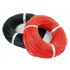 12AWG シリコンコード ケーブル赤黒（各１M計２M）