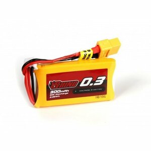 Rhino 7.4V 300mAh 50Clipo lithium polymer battery 