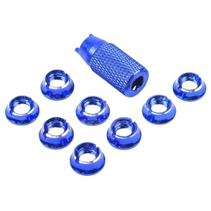 TRC blue transmitter switch fixation nut installation spanner Propo transmitter Futaba t8fg t14sg t18sz t16sz against 