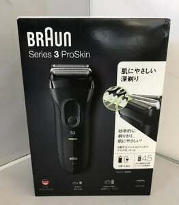 [ не использовался ]BRAUN электробритва Series 3 ProSkin 3020s-B 3 листов лезвие промывание в воде возможно Brown ( контрольный номер :059110)