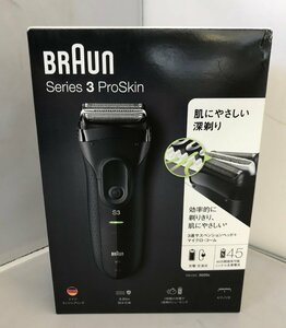 [ unused ]BRAUN electric shaver Series 3 ProSkin 3020s-B 3 sheets blade washing with water possible Brown ( control number :059110)