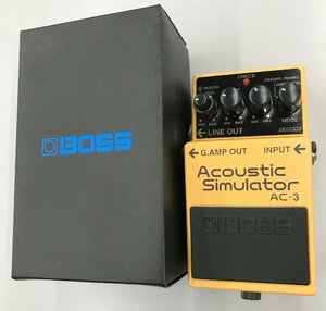 BOSS AC-3 Acoustic Simulator 箱付属 アコースティック シミュレーター エフェクター ボス (管理番号：059112)