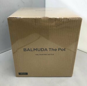 [ unopened goods ]BALMUDA The Pot black electric kettle K07A-BK bar Mu da( control number :059110) a80