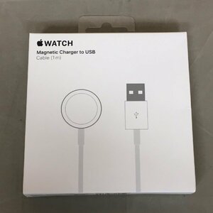 【未使用品】Apple（アップル）Apple WATCH Magnetic Charger to USB MX2E2AM/A ケーブル：1m（管理番号：063109）