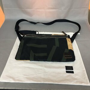 【中古品B】PORTER x MARNI (ポーターxマルニ) コラボショルダーバッグ MADE IN JAPAN ※保存袋付き (管理番号：063104）