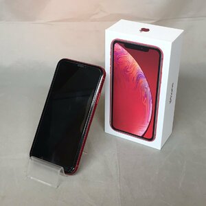 【SIMロックなし】au(エーユー) iPhoneXR 128GB MT0N2J/A 利用制限〇 バッテリー最大容量：83％ カラー：Red (管理番号：063109)