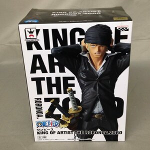 【未使用品】BANPRESTO(バンプレスト) ワンピース KING OF ARTIST ロロノア・ゾロ フィギュア（管理番号：063111)