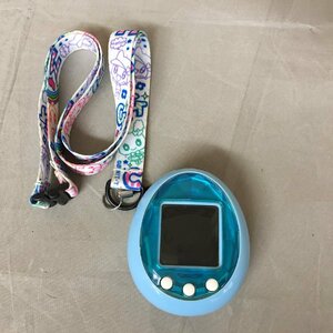 【中古品Ｂ】BANDAI（バンダイ）Ｔamagochi　iD　ブルー　ストラップ付 たまごっち（管理番号：063107）