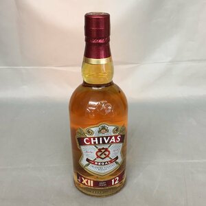 【未開栓】CHIVAS REGAL(シーバスリーガル) スコッチウイスキー 12年 40度 700ml （管理番号：063123）