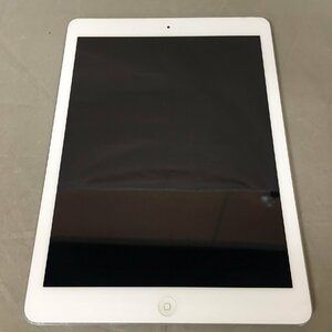 【現状品】au(エーユー) iPad Air (第1世代) Wi-Fi+Cellular 32GB MD795J/A シルバー 利用制限〇 ※液晶液もれあり (管理番号：063109)