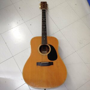 [ present condition goods ]K.yairi(K. Yairi ) acoustic guitar DY35 Japan Vintage 1975 * neck attaching netsuke close . crack crack equipped (063112)