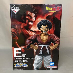 【未使用品】BANDAI(バンダイ) 一番くじ ドラゴンボール 未来への決闘!! E賞 ミスター・サタン MASTERLISE [3] (管理番号：063111）