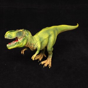 【中古品】Schleich（シュライヒ）D-73527 恐竜フィギュア ティラノサウルス・レックス（管理番号：063107）