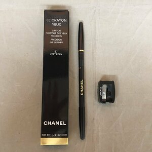 [ unused goods ]CHANEL( Chanel ) eyeliner LE CRAYONruk Ray yon#87 VERT EDENve-rueten1g ( control number :063102)