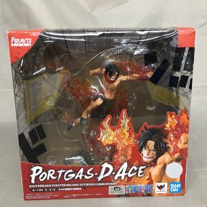 【中古品】BANDAI(バンダイ)Figuarts ZERO 超激戦 ワンピース「ポートガス・D・エース -白ひげ海賊団2番隊隊長-」 （管理番号：063111）