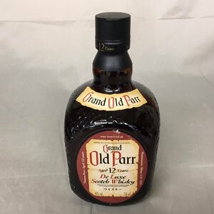 【未開栓】Grand Old Parr（グランドオールドパー）スコッチウイスキー 12年 43度 750ml ※裏面シールなし（管理番号：063123）