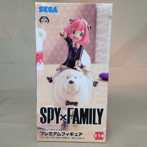 【未使用品】SEGA(セガ) プレミアムフィギュア SPY×FAMILY スパイファミリー アーニャ・フォージャー＆ボンド・フォージャー（063111）