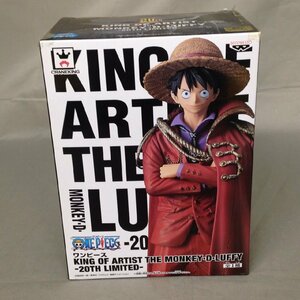 【未使用品】BANPRESTO(バンプレスト) ワンピース KING OF ARTIST モンキー・D・ルフィ-20th LIMITED- フィギュア（管理番号：063111)