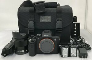 【現状品】SONY デジタル一眼カメラ ボディ α7R II ILCE-7RM2 / マウント FE 28mm F2 SEL28F20 ほか セット ソニー ジャンク (管：059109)