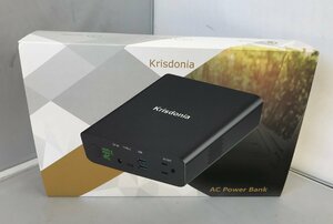 【未使用品】Krisdonia マルチモバイルバッテリー ポータブル電源 AC POWER BANK 27000mAh (管理番号：059109)