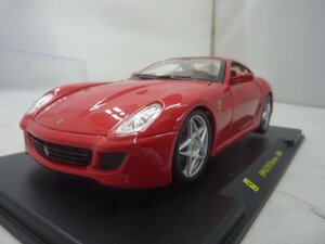 【中古品】burago ブラーゴ　1：24　ミニカー　Ferrari 599　GTB　Fiorano　2006 ダイキャスト　(管理番号：060111）