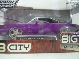 【未使用品】DUB CITY　BIGTIME MUSCLE　1970　DODGE CHARGER　1/24　No.90347　Jada TOYS　2005　(管理番号：060111）　