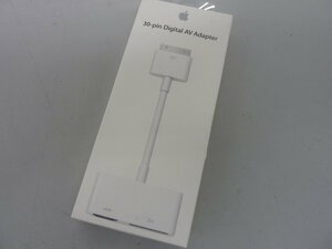 【中古品】Apple AVアダプタ MD098ZM/A A1422 30ピンDigital 　（管理番号：060109）