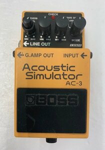 【中古品】BOSS　Acoustic Simulator　AC-3　エフェクター　(管理番号：060112）