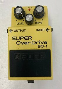 【中古品】BOSS　SUPER OverDrive　SD-1　エフェクター　オーバードライブ　(管理番号：060112）