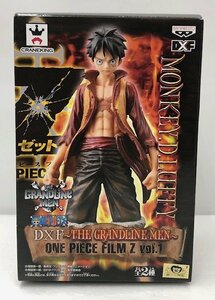 【未開封品】 BANPRESTO（バンプレスト） ワンピース THE GRANDLINE MEN FILM Z vol.1 モンキー・D・ルフィ (管理番号：060111）