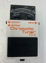【中古品】BOSS　Chromatic Tuner　TU-3　クロマチックチューナー　(管理番号：060112）_画像1