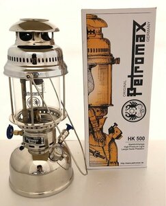 【中古品】 Petromax（ペトロマックス） 圧力式 灯油ランタン HK500 リフレクター付き MADE IN GERMANY (管理番号：060111）