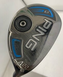 【中古品】PING G　ユーティリティ　#4 22° 　　AWT2.0　LTE　（S）　ピン　(管理番号：060111）