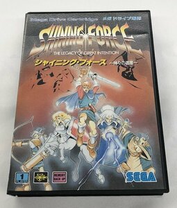 [ secondhand goods ] Mega Drive exclusive use shining * force - god .. . production - post card * map attaching ( control number :060113)