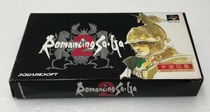 【中古品】 SFC　Romancing Sa・Ga ロマンシングサガ2　※起動確認済み (管理番号：060113）