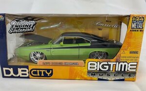 【開封・中古品】DUB CITY　BIGTIME MUSCLE　1970　DODGE　CHARGER　1/24　Jada TOYS　2004　No.53003(管理番号：060111）