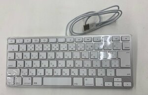 【中古品】Apple USB Keyboard（A1242）有線キーボード 日本語配列 USBキーボード (管理番号：060108）
