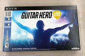 【ジャンク品】 PS3（海外版）　GUITAR HERO LIVE　※動作未チェック (管理番号：060111）